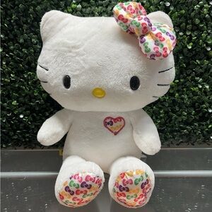 Hello Kitty White Plush with Red Bow